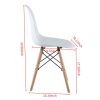 chair,set of 4,KD leg