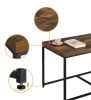 Murph 35" Weathered Oak Wood Grain 3 Piece Coffee Table Set