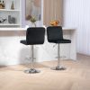 COOLMORE Bar Stools with Back and Footrest Counter Height Dining Chairs 2PC/SET